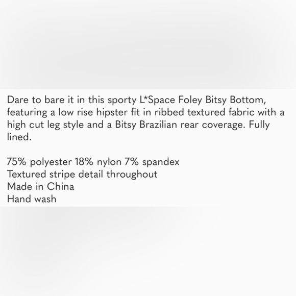 L*Space Foley Bikini‎ Bottom - Picture 9 of 10